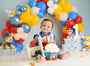Smash The Cake de Benício / 1 Aninho