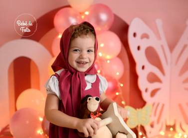 Ensaio Luxo com Balões de Beatriz / 2 Aninhos