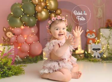 Ensaio Luxo com Balões de Laura /1 Aninho