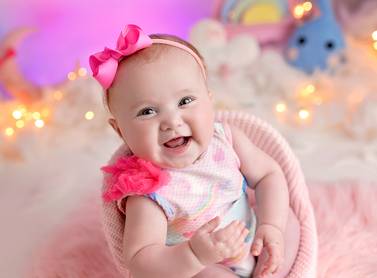 Acompanhamento Mensal do Bebê de Melinda / 4 Meses