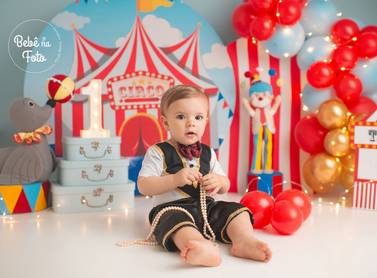 Ensaio Luxo com Balões de Benício / 1 Aninho