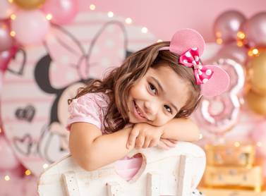 Ensaio Luxo com Balões de Cecília / 3 Aninhos