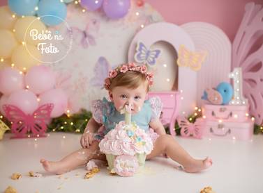 Smash The Cake de Olívia / 1 Aninho