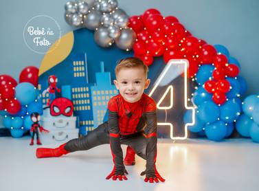 Ensaio Luxo com Balões de Gustavo / 4 Anos