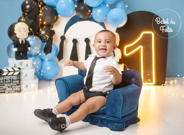 Ensaio Luxo com Balões de Miguel / 1 Aninho