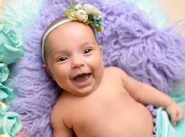 Acompanhamento Mensal do Bebê de Helena Wouters / 2º Mês - Acompanhamento Mensal