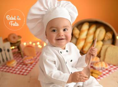 Acompanhamento Mensal do Bebê de Ricco / 10 Meses