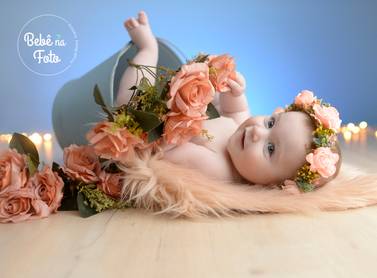 Acompanhamento Mensal do Bebê de Beatriz / 6 Meses