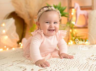 Acompanhamento Mensal do Bebê de Helena / 7 Meses