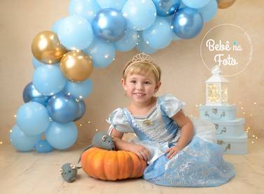 Ensaio Luxo com Balões de Antônia / 3 Aninhos