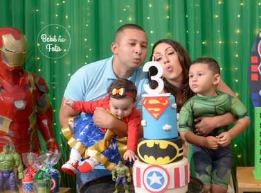 Evento Infantil de 3 Aninhos do Bernardo