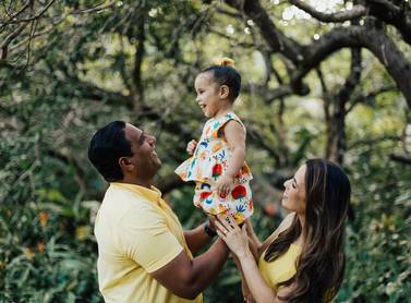 Família  de Maria Isabela - 2 anos