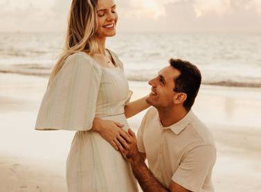 Grávidas de Camila e Gabriel 