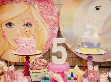 Festas&Eventos  de 5 anos - Maria Beatriz e Maria Cecilia 