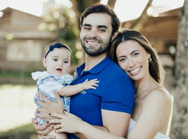 Família  de Catarina - 7 meses de amor