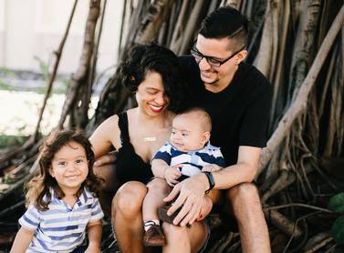 Família  de Nanda+Pedro+Bernardo+Caetano = F A M Í L I A 🖤
