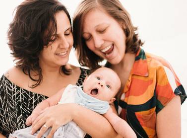 Família  de Lilia - 2 meses 