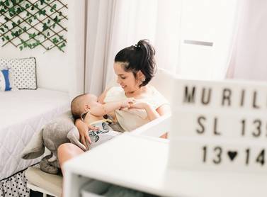 Família  de Murilo - 6 meses