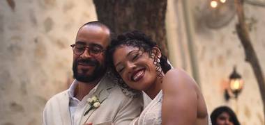 Casamentos de Uma Celebração de Amor no Espaço Quintal | Kelly & Leandro