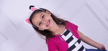 Ensaio Infantil de  Simone - 6 anos