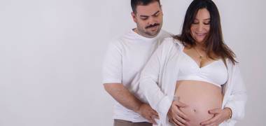 Ensaio Gestante de Aline