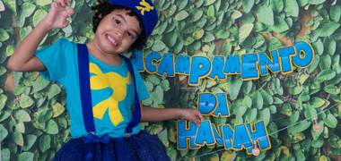 Ensaio Infantil de Hannah - 5 anos