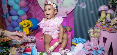 Aniversário de Aniversário 01 ano de Sophia