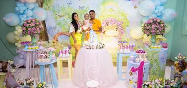 Aniversário de Aniversário 01 ano de Liz Maria