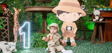 Aniversário de Safari do Pedro Cassiano -Aniversário 01 ano