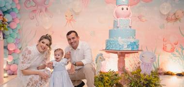 Infantil de Maitê - Batismo e 1 ano