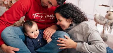 Sessões de Natal de Sarah & Paulo e o Pequeno Matheus