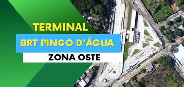 Obras Públicas de Terminal BRT Pingo D'água  - Zona Oeste