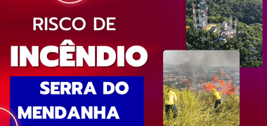 Meio Ambiente de Risco incêndio na Serra do Mendanha 