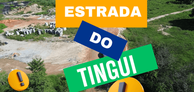 Obras Públicas de Obras na Estrada do Tingui