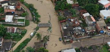 Meio Ambiente de Tromba D'água atinge o Mendanha 