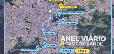 Obras Públicas de Inauguração do Túnel Professor Moacyr Sreder Bastos 