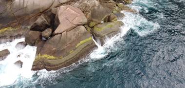Marítimo de Pescaria Submarina na Costa Verde