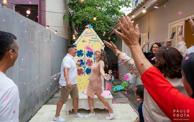 Chá de Revelação Cheio de Alegria de Carina e Felipe- Macaé - RJ
