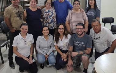 Coordenador do Museu de Navegantes realiza produção audiovisual no bairro São Pedro