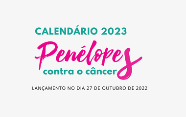 Calendário de mesa 2023 - Penélopes Contra o Câncer