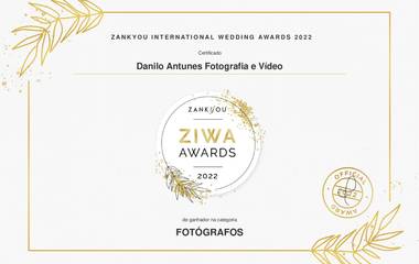 PRÊMIO ZIWA DE MELHOR EMPRESA DE CASAMENTO DE ZANKYOU 2022