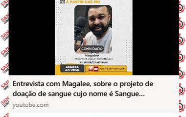Entrevista PODCAST - Folha de Sumaré