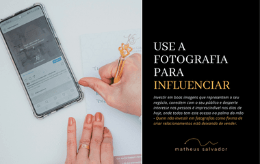 Use a Fotografia para Influenciar!