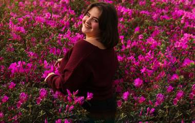 Entre músicas e flores com Bela