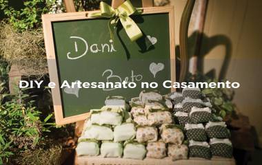 DIY e artesanato no casamento