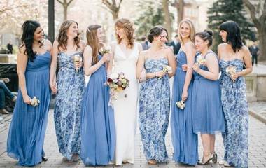 Madrinhas: usar a mesma cor de vestido?