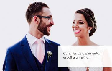 Convites de casamento: escolha o melhor!