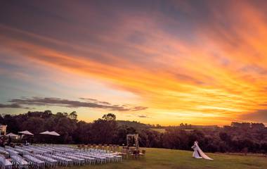Como escolher o horário do seu casamento? Que tal casar no por do sol?