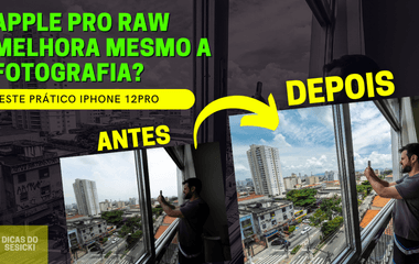 Testei o modo Apple Pro Raw do iPhone12pro