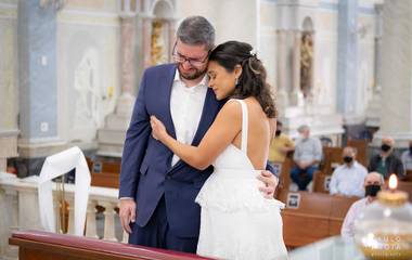 Cerimônia Renata & Gustavo - Paróquia Nossa Senhora das Dores - Niterói